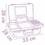 Smoby - Gabby and the Magic House - Easy to carry beauty case - 13 accessories included: hairdressing, nail care, makeup - - Image 5
