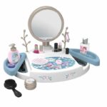 Smoby - My beauty studio - Tabletop dressing table with tilting and removable mirror - 15 dummy accessories - Made in France