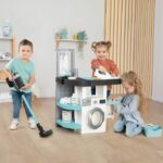 Smoby - Rowenta - Children's laundry room - Imitation game - Realistic sounds - 17 realistic accessories – Bild 4