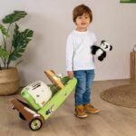 Smoby - Zoo Veterinarian Trolley - Panda Plush - Many accessories included - 2 in 1 product: Transport cage - Manufacturing - Image 4
