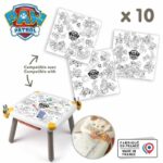 Smoby - Coloring Refill for the Kid creative table - 10 Paw Patrol coloring sheets