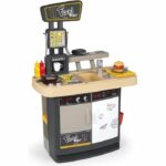 Smoby - Food Corner Restaurant - Kitchen Resto with CB Reader - 29 Accessories - Imitation Toy for Children