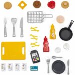 Smoby - Food Corner Restaurant - Kitchen Resto with CB Reader - 29 Accessories - Imitation Toy for Children - Image 4