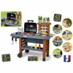 Smoby - Garden Kitchen - Evolutive Outdoor Kitchen - Grill With Retractable Magic Flames - 40 Accessories - Image 2