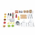 Smoby - Garden Kitchen - Evolutive Outdoor Kitchen - Grill With Retractable Magic Flames - 40 Accessories - Image 3