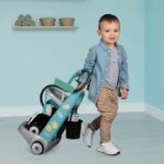 Smoby - Cleaning trolley + electronic vacuum cleaner with suction noise - 9 Accessories - Batteries included - from 3 years old – Bild 2