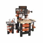 Smoby - Black and Decker - Mega center - 3 parts: mechanics, plumbing, carpentry - Many accessories - Made in France
