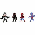 Jada - Marvel Figurine - Set of 4 Spiderman pieces - Metal - 6cm - From 8 years old