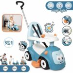 Smoby - Maestro Balade Bleu Ride-On - For Children From 6 Months - Upgradeable - Silent Wheels - Horn - Image 2