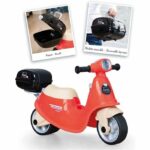 Smoby - Food Express Scooter Carrier - For Child From 18 Months - Silent Wheels - Luggage Rack - Removable Case - Image 2