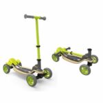 SMOBY 4 Wheels Wooden Skate - Adjustable Handlebar - Foldable - Image 6