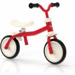 Smoby - Rookie Balance Bike - Lightweight Metal Childrens Bike - Self-Leveling Adjustable Saddle - Silent Wheels - Adjustable Handlebars