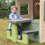 Smoby Life - Picnic table adaptable to Smoby houses - 2 benches - Image 2