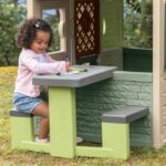 Smoby Life - Picnic table adaptable to Smoby houses - 2 benches - Image 3