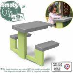 Smoby Life - Picnic table adaptable to Smoby houses - 2 benches - Image 4