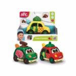 Dickie - ABC Fruit Friends 3 Models - Sound Functions and Accessories - From 12 Months