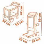 Smoby - Black+Decker - Hand truck + 3 in 1 box - 19 accessories - Made in France - Image 5