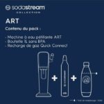 Soda machine - SODASTREAM ART - Black - bottle and carbonation cylinder included - Image 2
