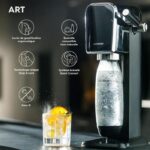 Soda machine - SODASTREAM ART - Black - bottle and carbonation cylinder included - Image 4