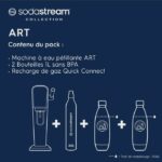 Sodastream soda machine - + sparkling water machine black art pack dishwasher - Image 3