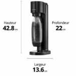 Soda machine - sodastream - gaia - black - Image 6
