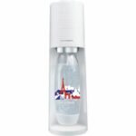 SODASTREAM Terra - White Sparkling Water Machine + 1 1L Fuse bottle, French edition + 1 60L Clip-on Gas Refill