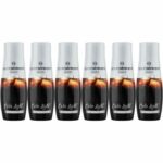 SODASTREAM Concentrates - Pack of 6 Cola Light Concentrates - Up to 54L of drinks - 440 ml