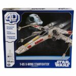 Star Wars - X-WING FIGHTER - 4D model to build - 28 cm - Image 4