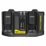 Dual Charger - 18V 4A - Compatible with all V20 Range generation batteries - STANLEY FATMAX, SFMCB24-QW - Image 3