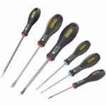 Set of 6 Screwdrivers - STANLEY FATMAX - 0-65-428 - Electrician + Mechanic + Pozidriv - Image 2
