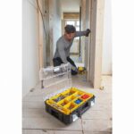 Stanley Fatmax Tstak Large Capacity Organizer - FMST82967-1 - 10 Removable Compartments - Black - Image 3