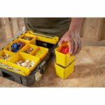 Stanley Fatmax Tstak Large Capacity Organizer - FMST82967-1 - 10 Removable Compartments - Black - Image 6