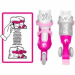 STAMP - Two-in-One 3 Wheel Inline Skates - Barbie - Image 3