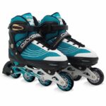 Adjustable semi-soft In-line inline skate - size 42-45 - SKIDS CONTROL OXYGEN - OX794303 - Image 4