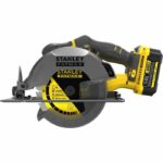 Circular Saw - STANLEY FATMAX V20 - SFMCS500M2K-QW - 165 mm - 18V Lithium - 2 4Ah Batteries - Image 2