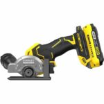 Mini Circular Saw - STANLEY FATMAX V20 - SFMCM300D2-QW - 75 mm Brushless - Lithium 18V - 2 Batteries 2Ah - Image 2