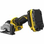 Mini Circular Saw - STANLEY FATMAX V20 - SFMCM300D2-QW - 75 mm Brushless - Lithium 18V - 2 Batteries 2Ah - Image 3