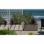Ethica rectangular flower box 80 cm green - Image 6