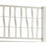 Ethica rectangular flower box 80 cm with chalk trellis - Image 2