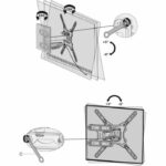 Extendable adjustment. Slim mount for TV - Stell - SHO 7600 - Image 6