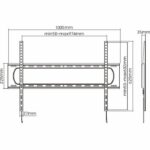 Fixed TV support - SLIM - Stell - SHO 7220 - Image 5