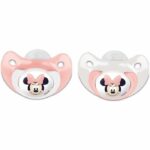 Set of 2 Minnie Disney anatomical pacifiers +6 months