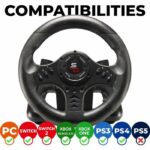 SUBSONIC - SV450 - Racing Wheel - Compatible Xbox Series, Switch, PS4, Xbox One, PC (programmable) - Image 5