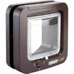 SUREFLAP Chatrie with electronic chip - brown - 142 mm x 120 mm (memorization of a maximum of 32 chips)