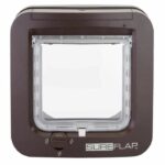 SUREFLAP Chatrie with electronic chip - brown - 142 mm x 120 mm (memorization of a maximum of 32 chips) - Image 4