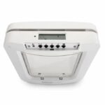 Sureflap Large Chatiere with connected electronic chip - white - 178 mm x 170 mm (delivered without the hub) - Image 5