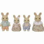 Miniature figurines - SYLVANIAN FAMILIES - 5706 - The Creme Rabbit family - Image 2