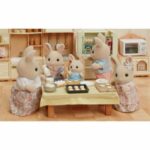 Miniature figurines - SYLVANIAN FAMILIES - 5706 - The Creme Rabbit family - Image 3