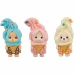 The trio of babies in glazed creme costumes – Sylvanian Families – 5593 – From 3 years old