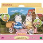 Sylvanian Families – Husky siblings and their tandem